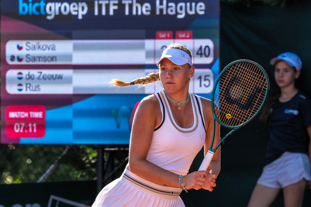 20250711 Bictgroep ITF The Hague, kwartfinales single en Halve finales dubbel 62